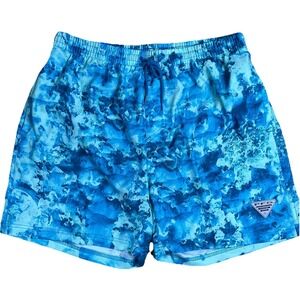 Columbia PFG Swim Shorts Trunks Rambler 6" Spring Break Vacation‎ Beach Marble